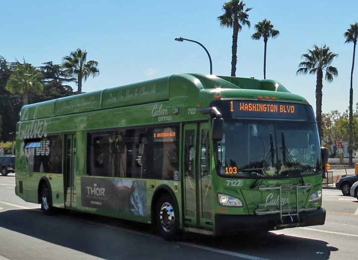 Culver City New Flyer Xcelsior XN40 7122